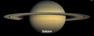 Saturn Horizontal Banner Large