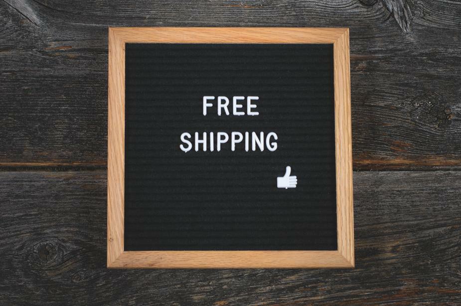 Free Shipping Sign